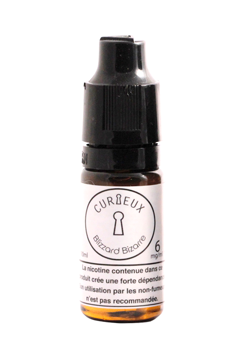 Curieux E liquide Blizzard Bizarre Curieux E liquide Blizzard Bizarre