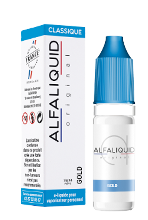 E-liquide Tabac Gold Alfaliquid