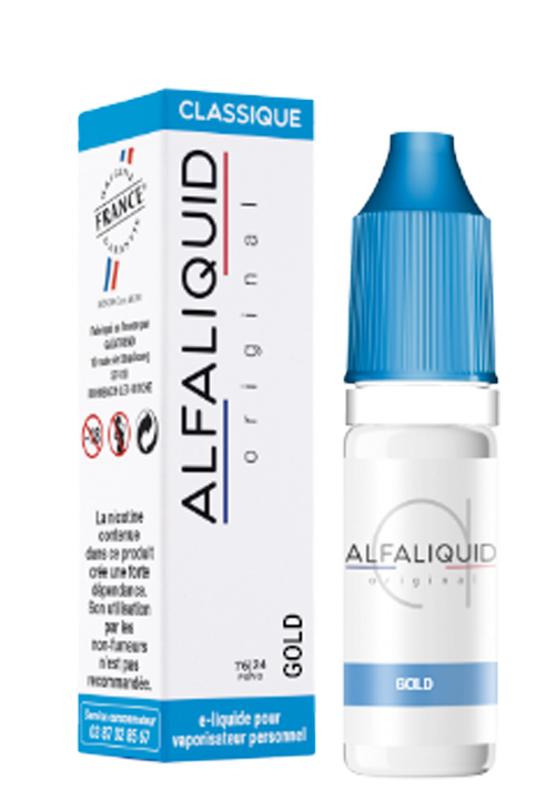 E-liquide Tabac Gold Alfaliquid E-liquide Tabac Gold Alfaliquid