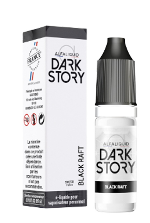 E-liquide Black Raft - Dark Story - Alfaliquid E-liquide Black Raft - Dark Story - Alfaliquid