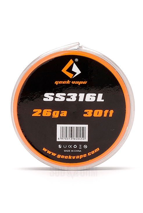 Fil résistif SS316 26Ga Fil résistif SS316 26Ga