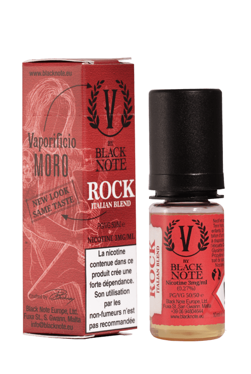 E-liquide Rock (Moro) - Il Vaporifcio & Black Note - Macérat de Tabac E-liquide Rock (Moro) - Il Vaporifcio & Black Note - Macérat de Tabac
