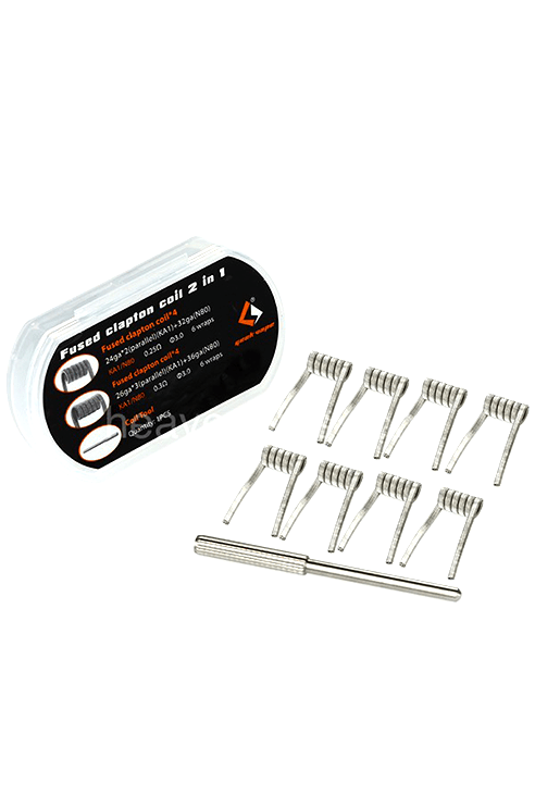 Boîte Coils N90 Fused Clapton Boîte Coils N90 Fused Clapton