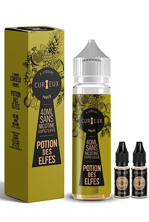 eliquide Potion des Elfes - Curieux E-liquides eliquide Potion des Elfes - Curieux E-liquides