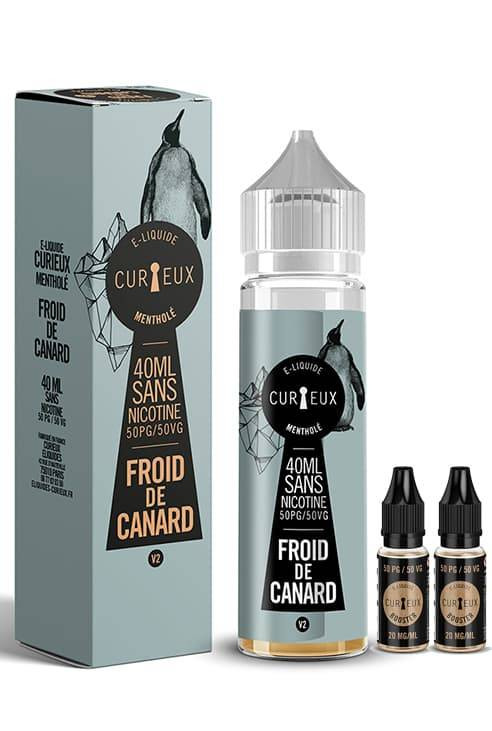 e-liquide Froid de Canard - Curieux E-liquides e-liquide Froid de Canard - Curieux E-liquides