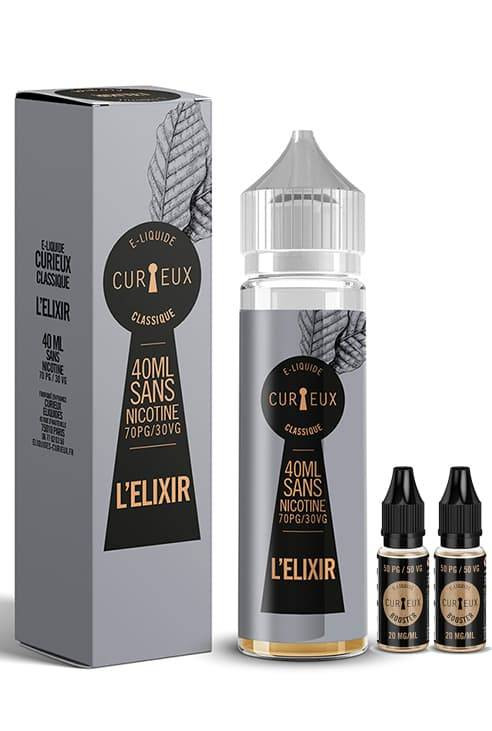 E-liquide L'Elixir - Curieux E-liquides E-liquide L'Elixir - Curieux E-liquides