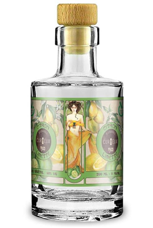 E-liquide Citron Limette 200ml - Curieux E-liquides E-liquide Citron Limette 200ml - Curieux E-liquides