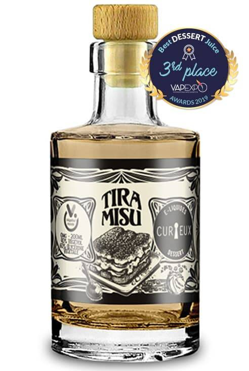 E-liquide TIRAMISU 200ml - Curieux Dessert Végétal E-liquide TIRAMISU 200ml - Curieux Dessert Végétal