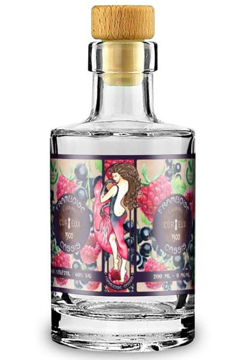 E-liquide Framboise Cassis 200ml - Curieux Edition 1900 E-liquide Framboise Cassis 200ml - Curieux Edition 1900