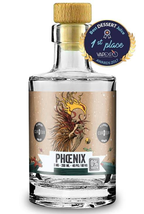 E-liquide Phoenix 200ml collector - Curieux Astrale E-liquide Phoenix 200ml collector - Curieux Astrale