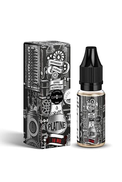 E-liquide Platine 10ml- Gamme Alchimiste by Curieux E-liquide Platine 10ml- Gamme Alchimiste by Curieux