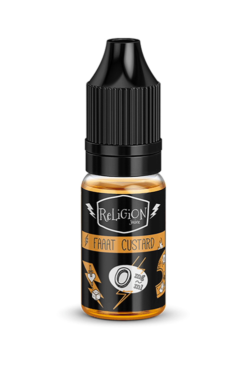 E-ilquide Faaat Custard 10ml Sel de Nicotine - Religion Juice E-ilquide Faaat Custard 10ml Sel de Nicotine - Religion Juice