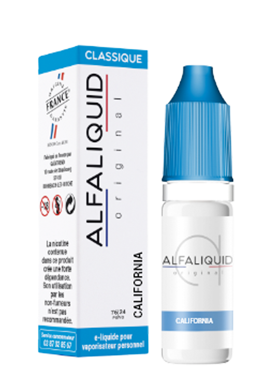 E-liquide Tabac California Alfaliquid 
