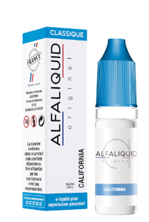 E-liquide Tabac California Alfaliquid E-liquide Tabac California Alfaliquid