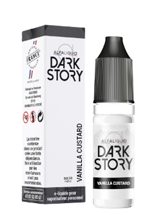 E-liquide Vanilla Custard - Dark Story - Alfaliquid