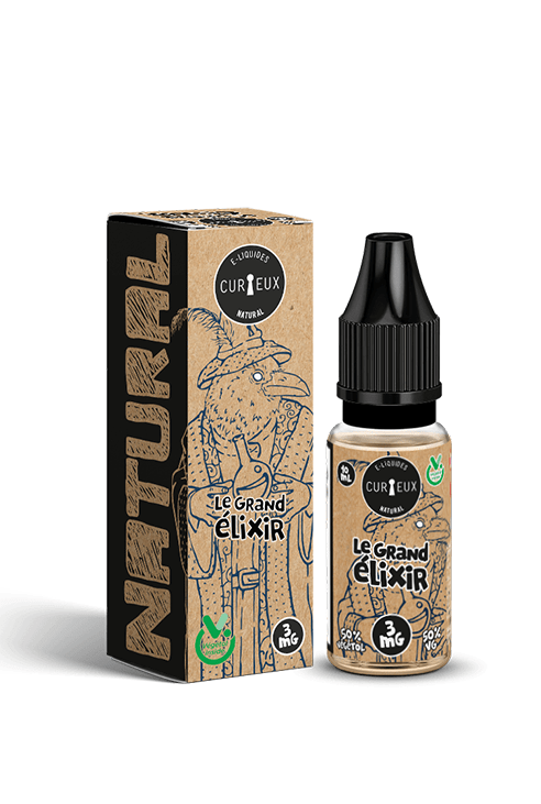 E-liquide Natural Le Grand Elixir 10ml - Curieux E-liquides E-liquide Natural Le Grand Elixir 10ml - Curieux E-liquides