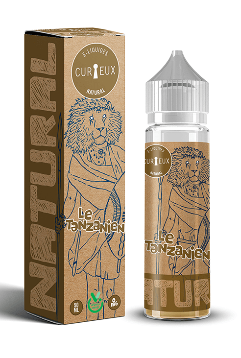 E-liquide Natural Le Tanzanien 50ml - Curieux E-liquides E-liquide Natural Le Tanzanien 50ml - Curieux E-liquides