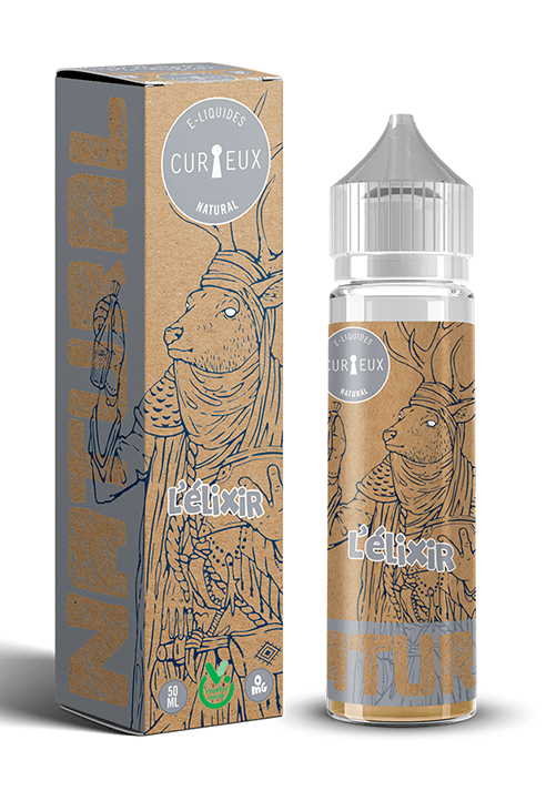 E-liquide Natural L'Elixir 50ml - Curieux E-liquides E-liquide Natural L'Elixir 50ml - Curieux E-liquides