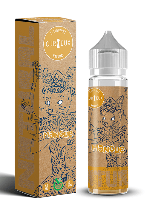 E-liquide Natural Mangue 50ml - Curieux E-liquides E-liquide Natural Mangue 50ml - Curieux E-liquides
