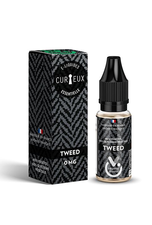 E-liquide Tweed 10ml - Curieux Essentielle Végétal