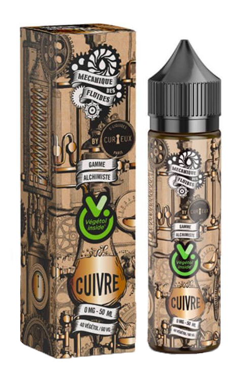 E-liquide Cuivre 50ml VEGETOL - Gamme Alchimiste E-liquide Cuivre 50ml VEGETOL - Gamme Alchimiste
