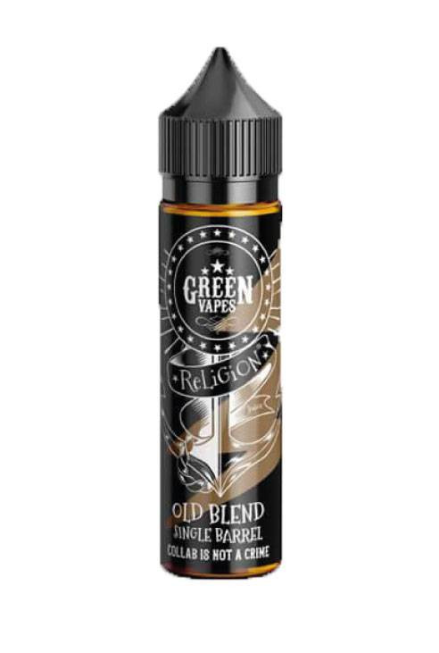 E-liquide OLD BLEND 50ML - Green Vape X Religion Juice E-liquide OLD BLEND 50ML - Green Vape X Religion Juice